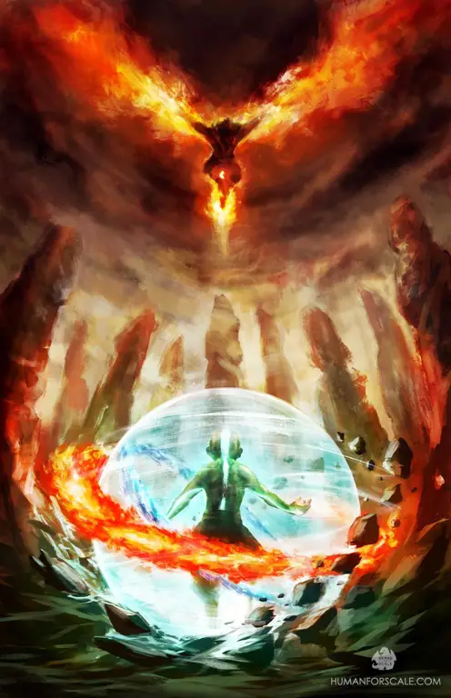 Gambar Aang, Avatar dari serial Avatar: The Legend of Aang