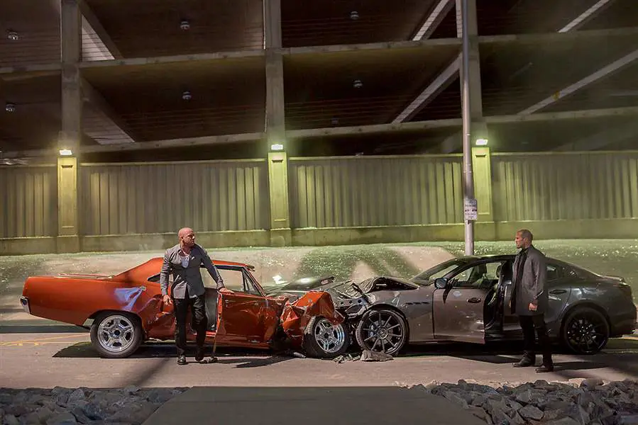 Adegan aksi menegangkan dari Fast and Furious 7