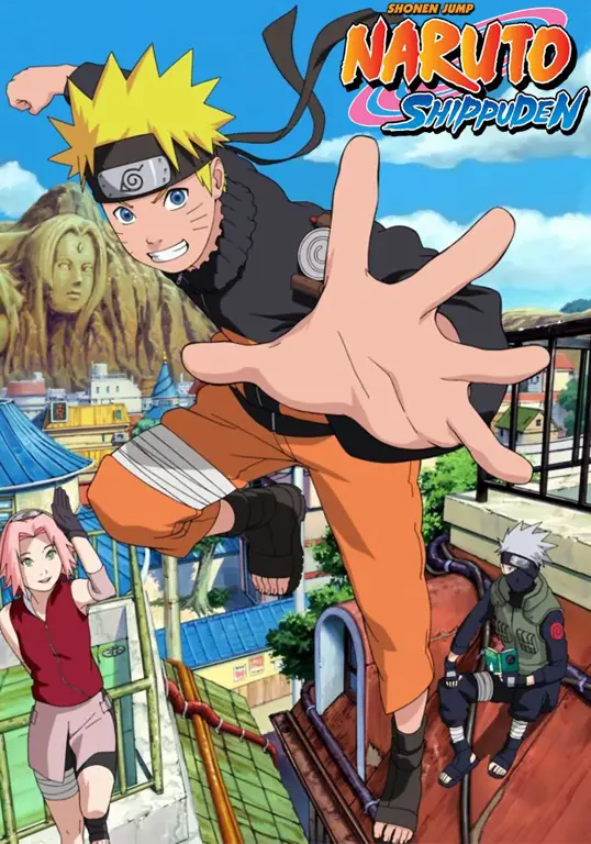 Gambar adegan aksi Naruto Shippuden