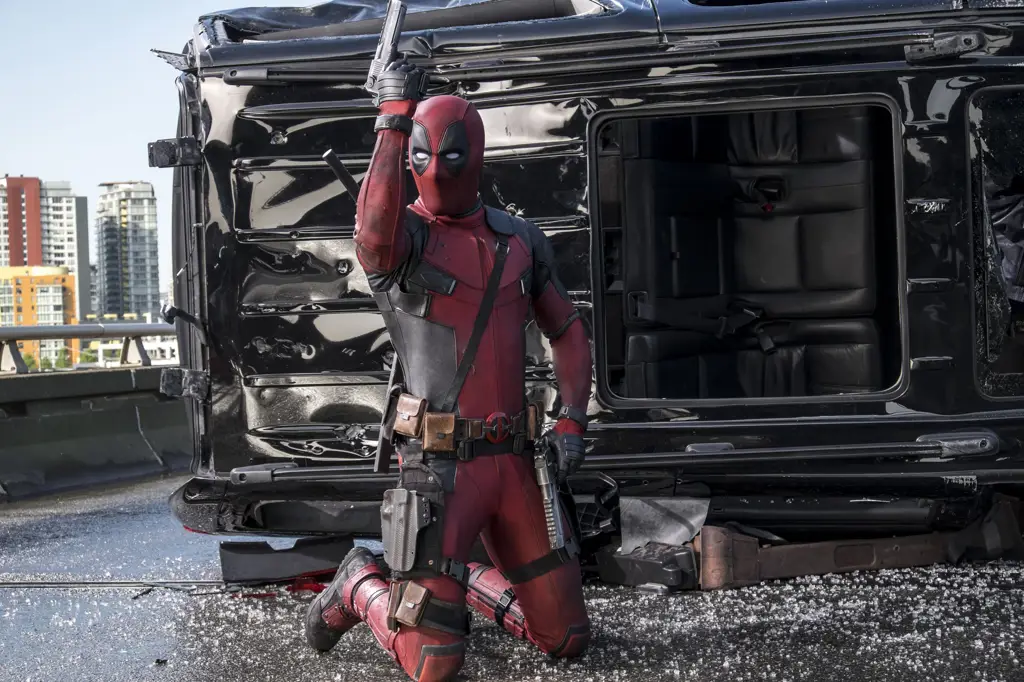 Adegan aksi dalam film Deadpool 2