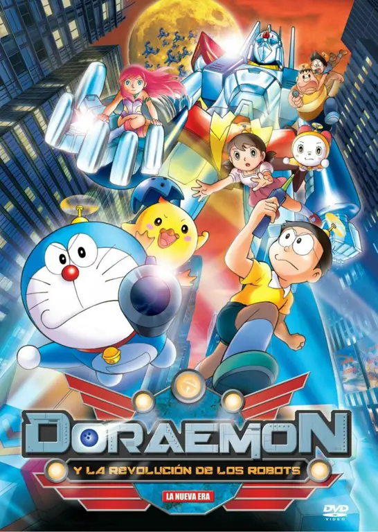 Doraemon dengan robot raksasa