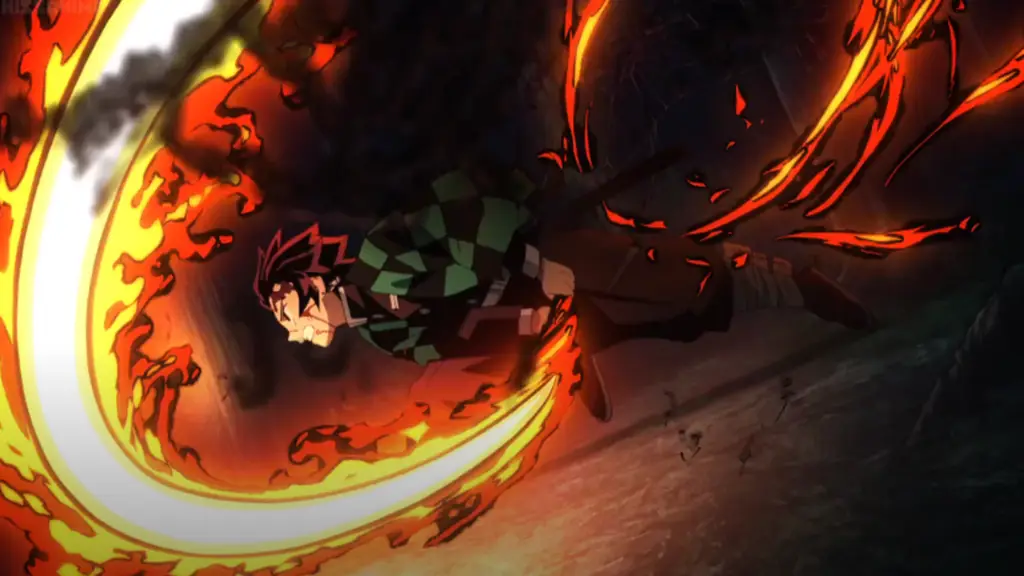 Adegan seru dari film Kimetsu no Yaiba: Mugen Train