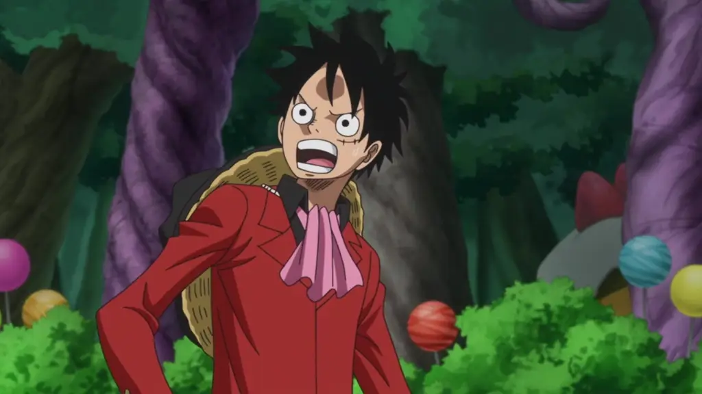 Cuplikan gambar dari One Piece episode 886