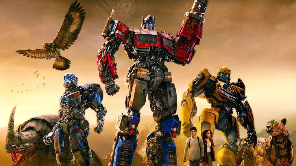 Adegan menegangkan dari film Transformers Rise of the Beasts