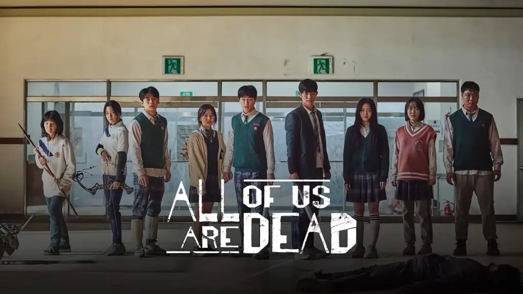 Adegan zombie dalam drama All of Us Are Dead