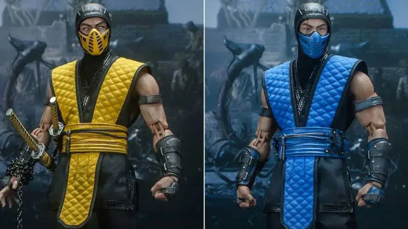 Adegan pertarungan Sub-Zero dan Scorpion