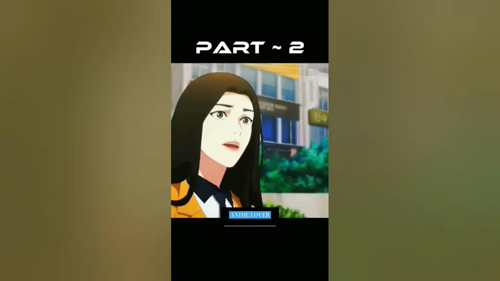 Adegan pertarungan dalam komik Lookism