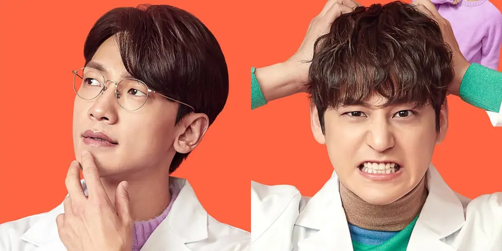 Aktor Rain dan Kim Bum dalam drama Ghost Doctor