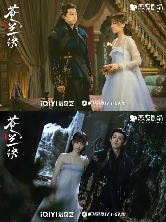 Potret Yang Zi dan Cheng Yi dalam drama Love Between Fairy and Devil