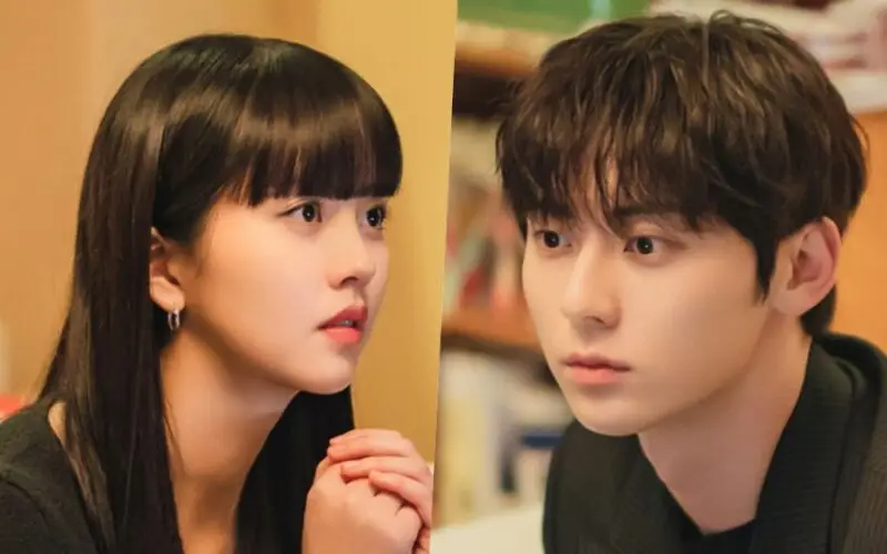 Kim So Hyun dan Hwang Minhyun dalam drama My Lovely Liar