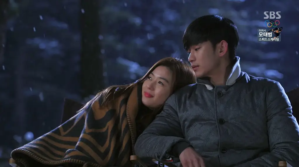 Kim Soo-hyun dan Jun Ji-hyun dalam drama My Love From the Star