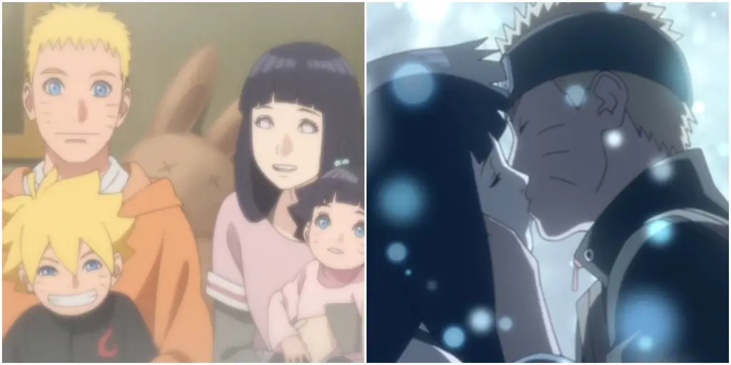 Gambar adegan romantis Naruto dan Hinata