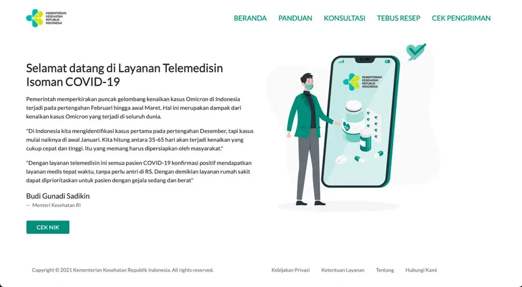 Informasi kesehatan online di Indonesia