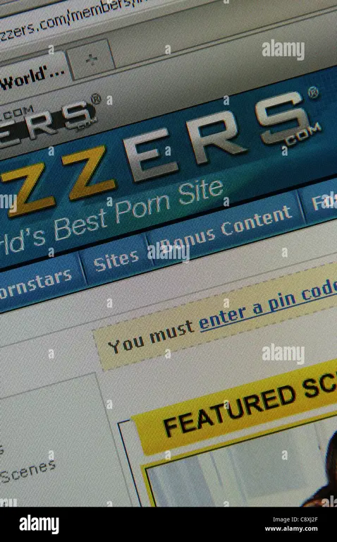 Tangkapan layar situs web Brazzers