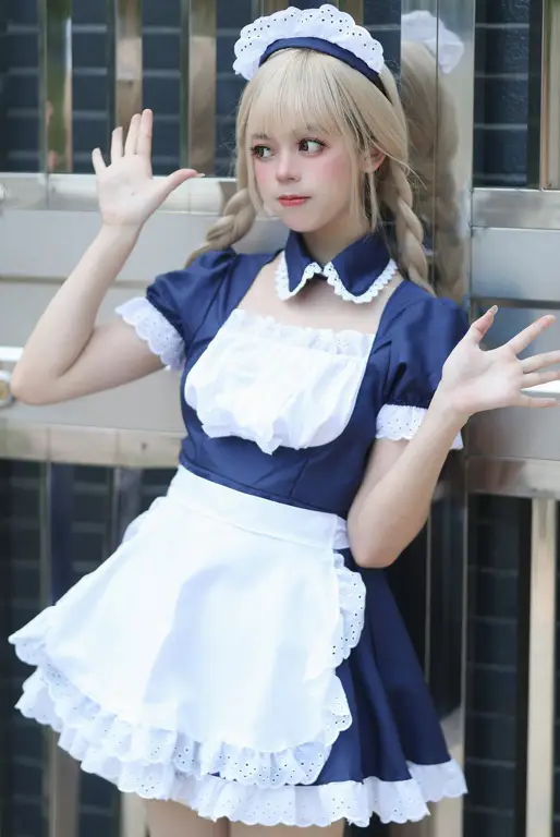 Aksesoris Cosplay JAV Maid