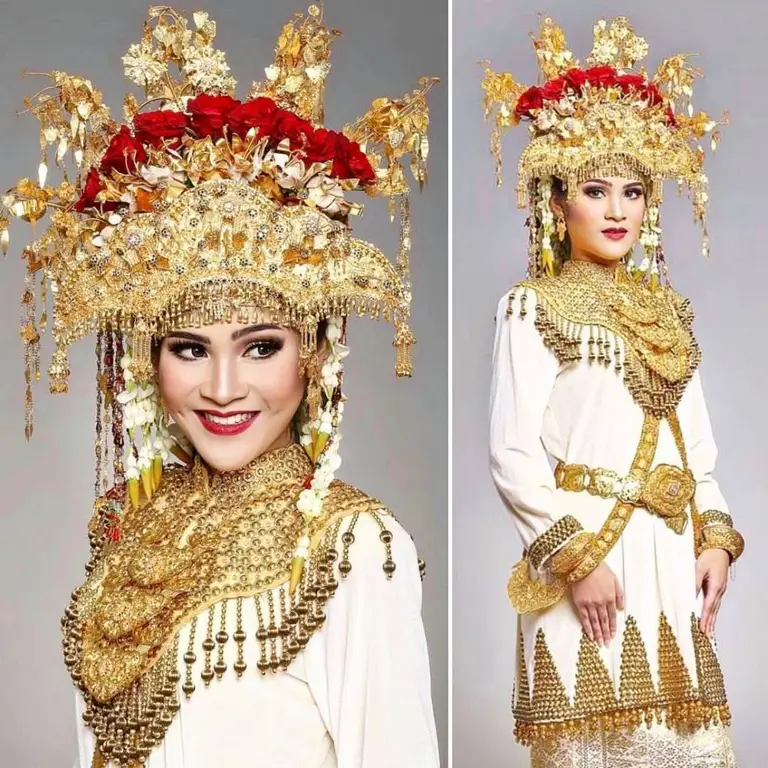 Aksesoris pengantin Jawa yang indah dan elegan