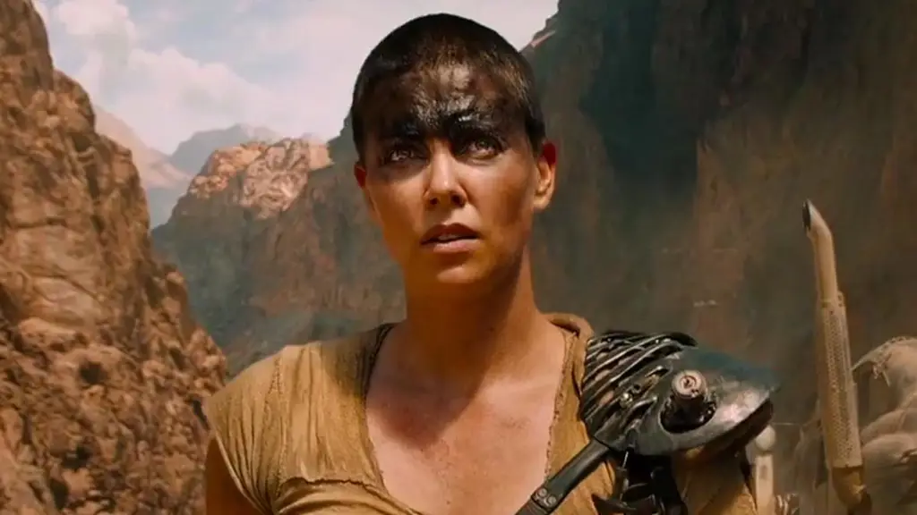 Charlize Theron sebagai Imperator Furiosa di Mad Max Fury Road