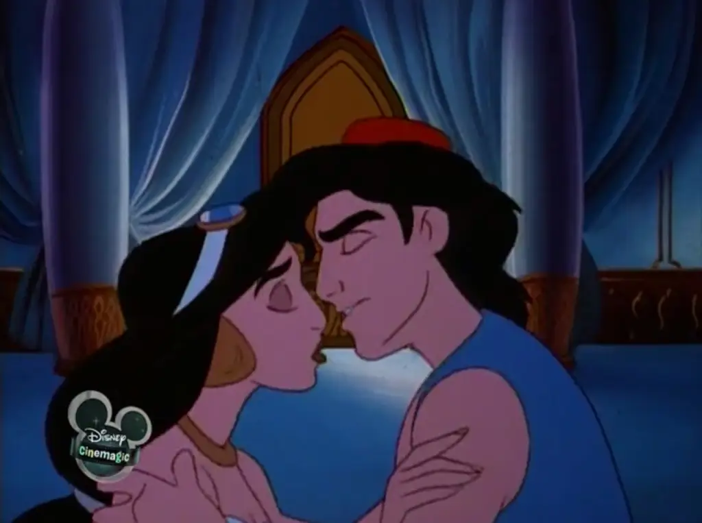 Gambar Aladdin dan Putri Jasmine