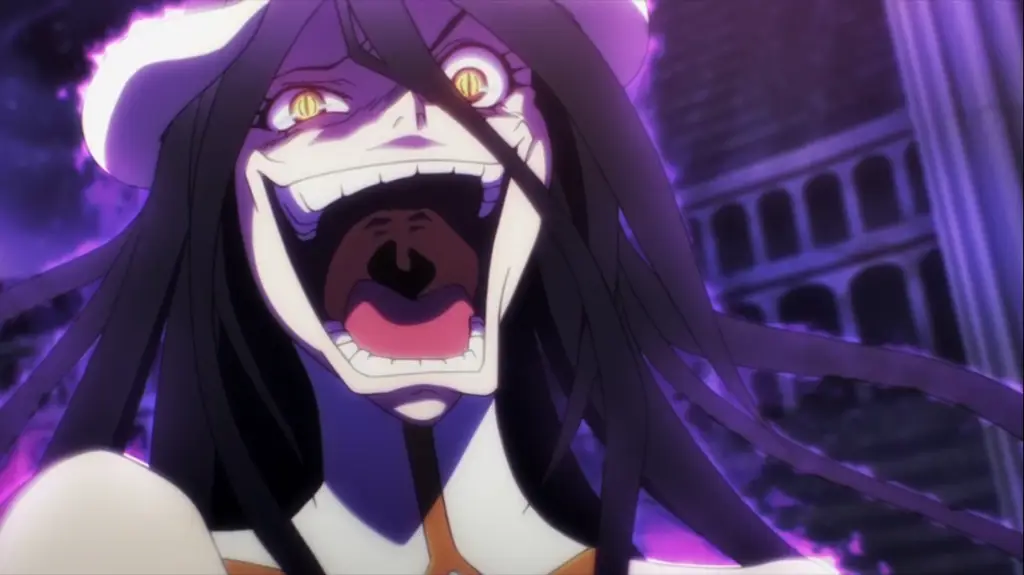 Gambar Albedo, salah satu karakter populer Overlord