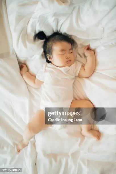 Anak-anak Korea sedang tidur