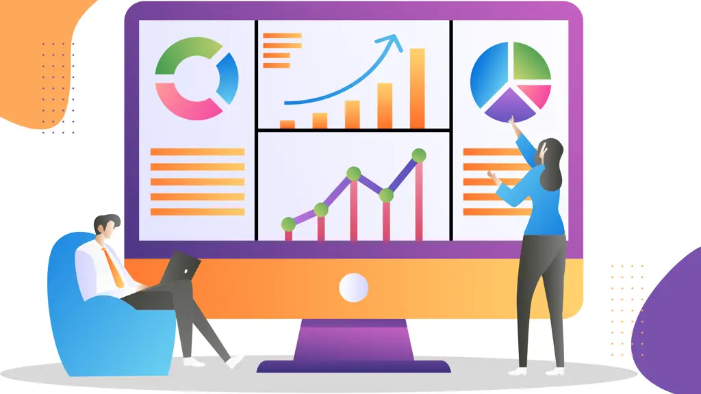 Diagram atau grafik yang menunjukkan analisis data