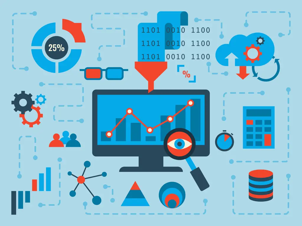 Diagram yang menampilkan analisis data