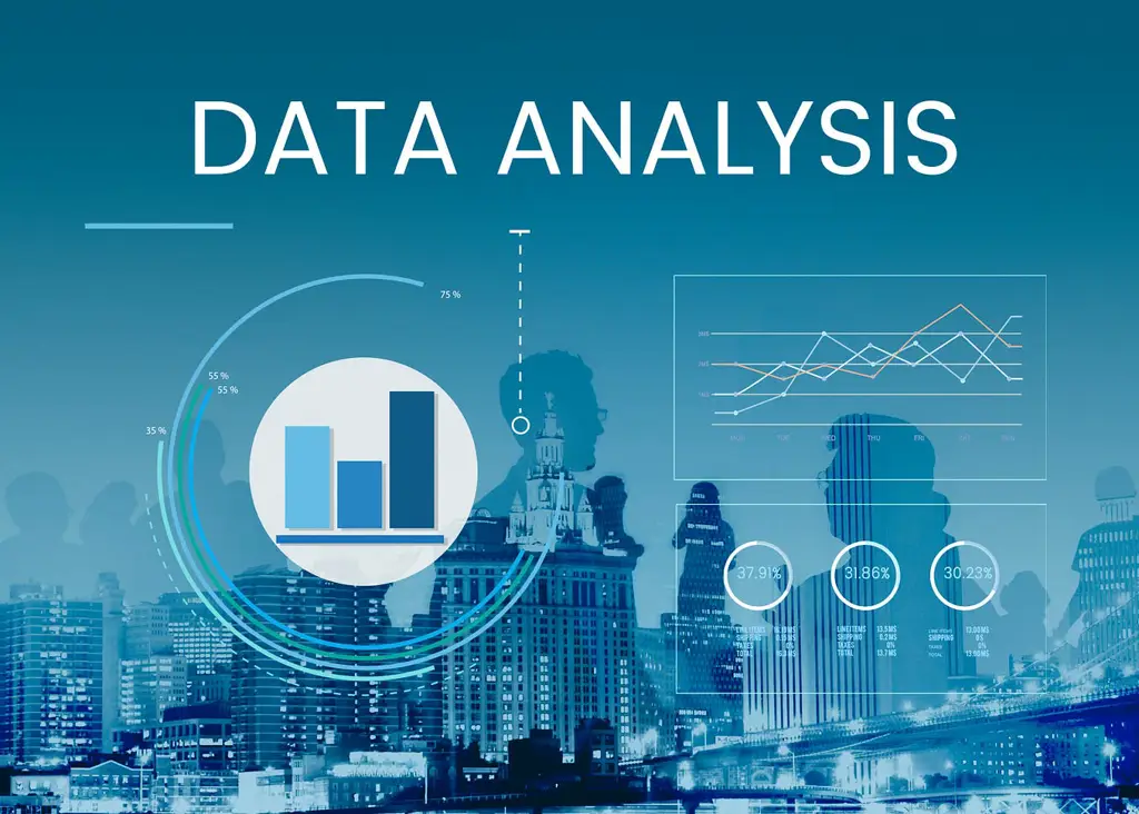 Gambar grafik dan data yang sedang dianalisis