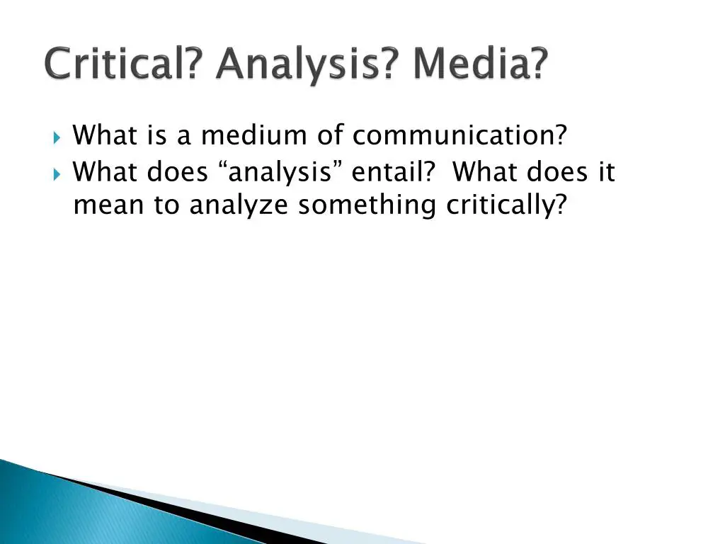 Gambar yang menggambarkan analisis kritis terhadap media