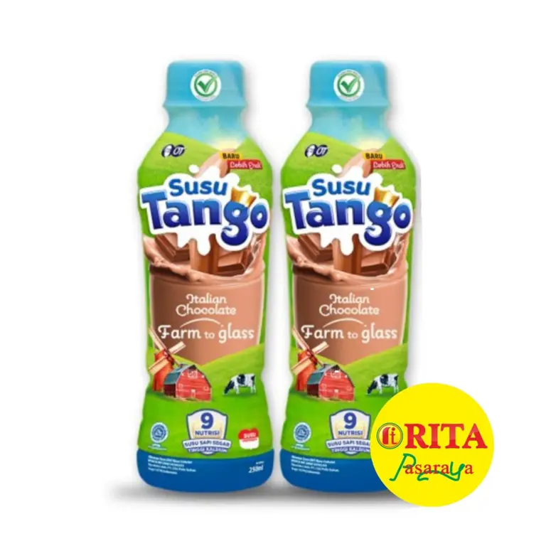 Berbagai varian kemasan Susu Tango