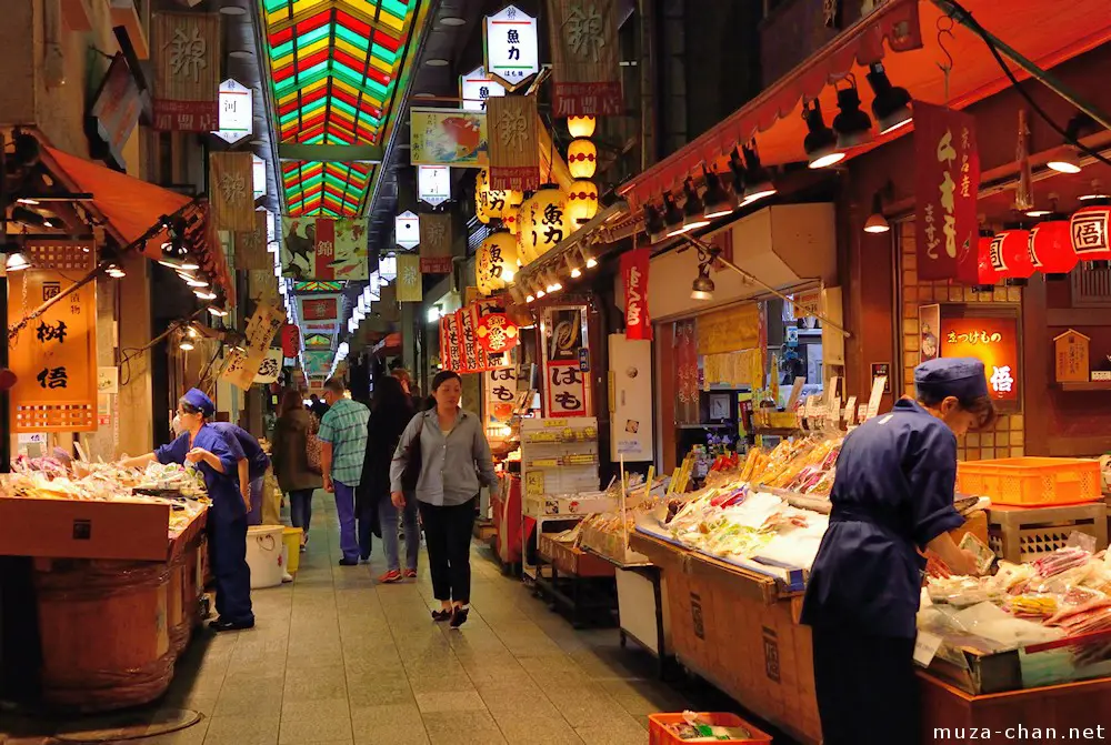 Gambar pasar makanan Jepang