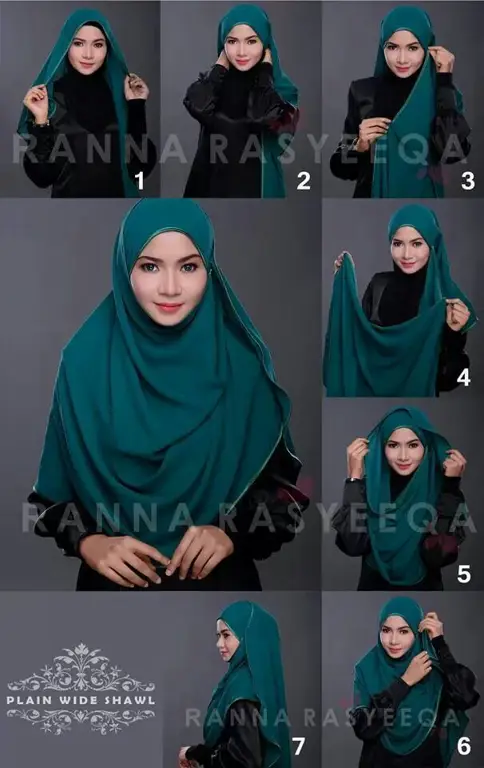 Berbagai gaya hijab