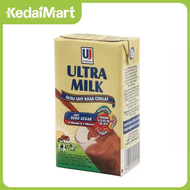 Berbagai Produk Susu Ultra Milk Coklat