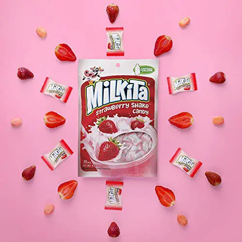 Berbagai varian rasa Susu Milkita