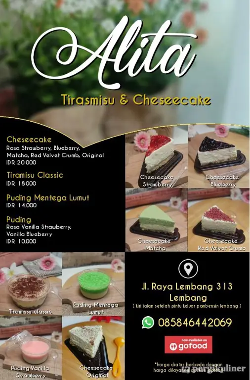 Toko kue di Lembang yang menjual bolu susu