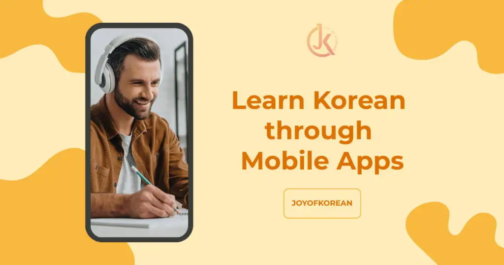 Gambar beberapa aplikasi belajar bahasa Korea yang populer di smartphone.