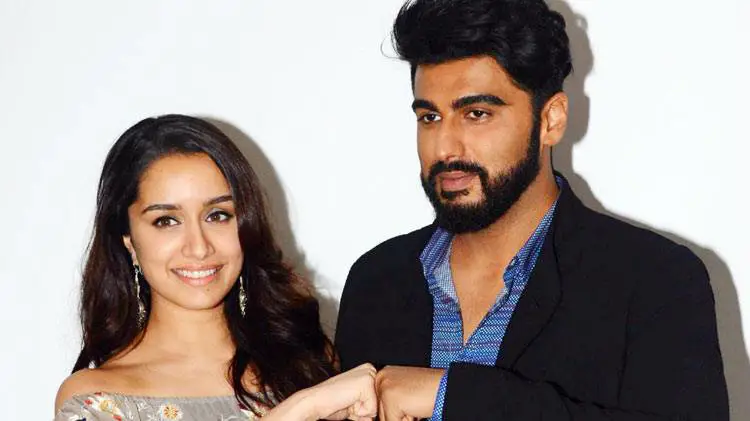 Foto Arjun Kapoor dan Shraddha Kapoor sebagai pemeran utama Half Girlfriend