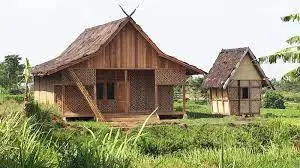 Rumah adat Sunda yang tradisional