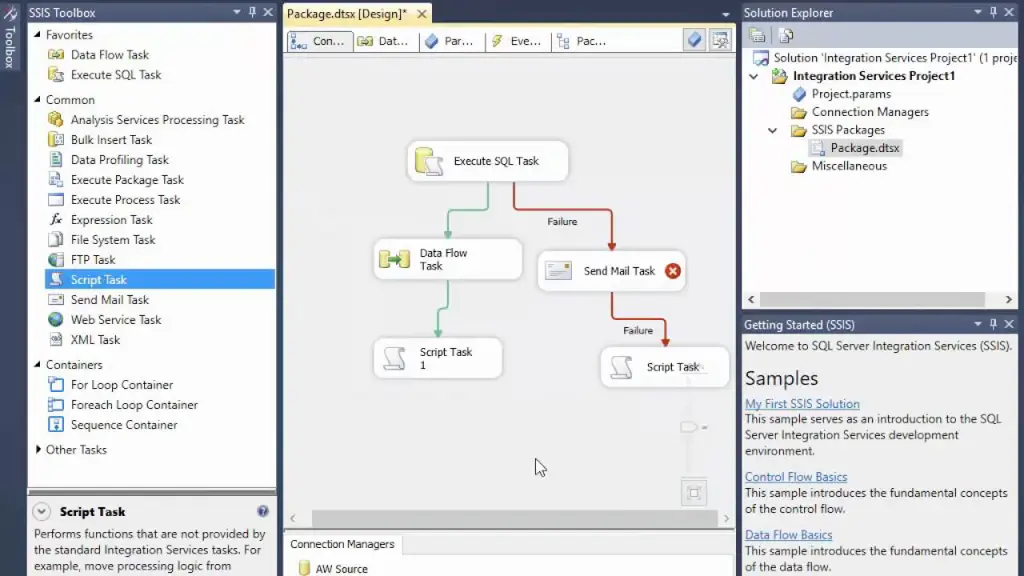 Arsitektur SQL Server Integration Services