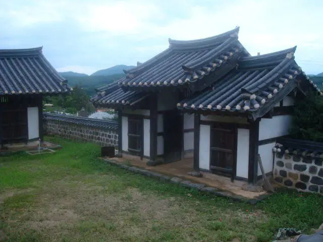 Rumah-rumah tradisional Korea di Mokpo