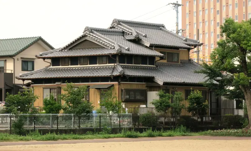 Rumah-rumah tradisional Jepang di Ishikawa