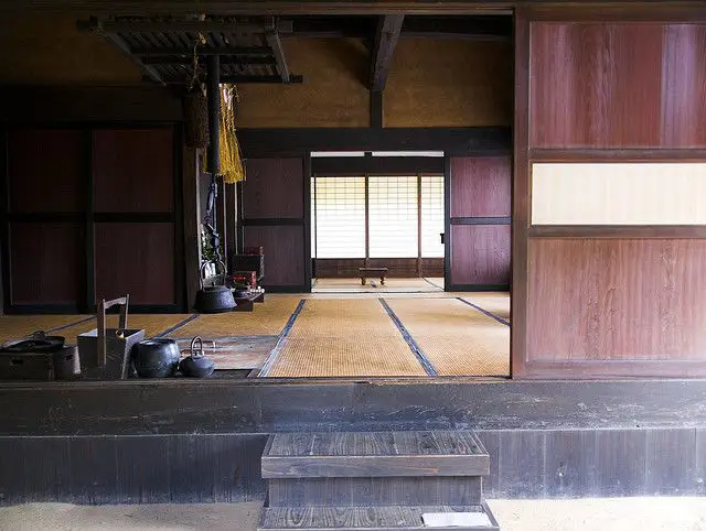 Rumah-rumah tradisional Jepang yang indah dan terawat di Edo Wonderland