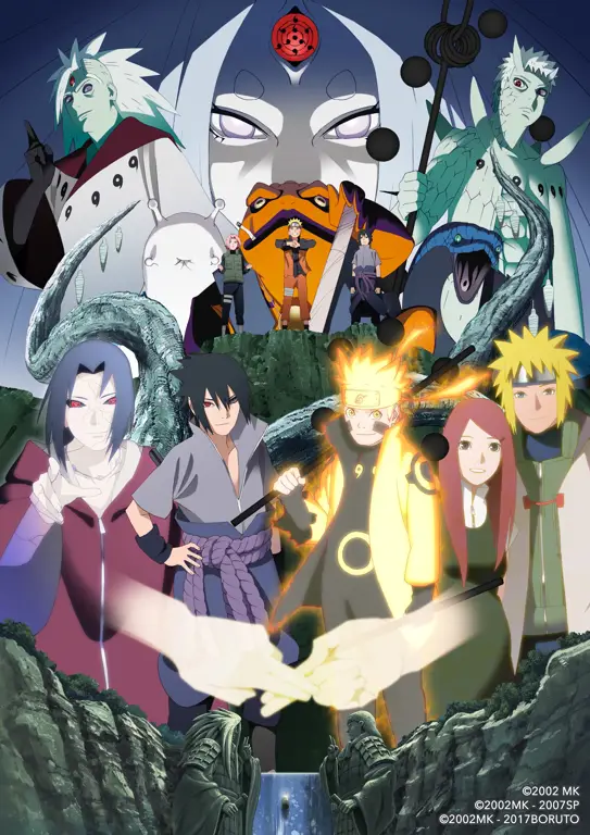 Gambar artwork resmi Naruto Shippuden