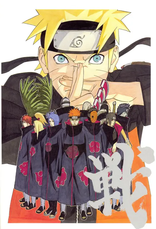 Gambar artwork Naruto resmi