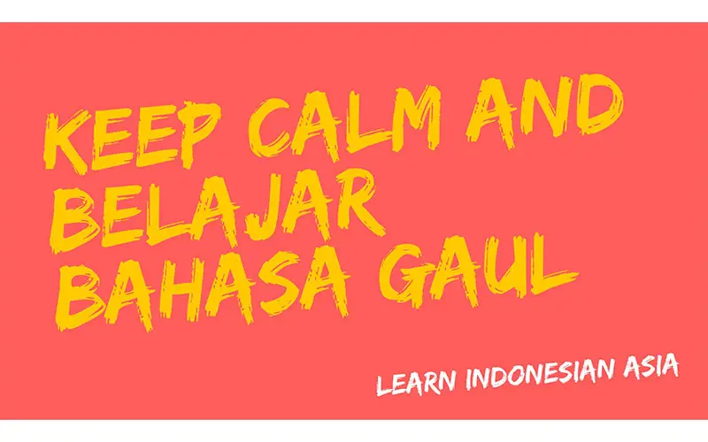 Ilustrasi penggunaan bahasa gaul internet di Indonesia