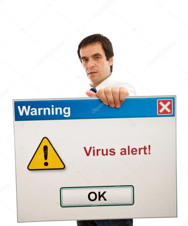 peringatan virus komputer