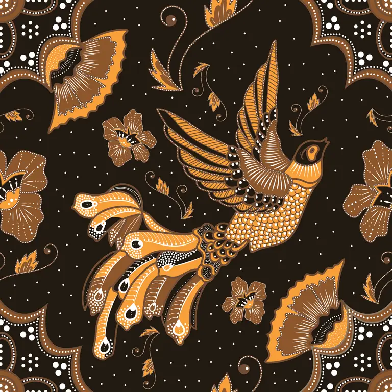 Gambar motif batik Indonesia