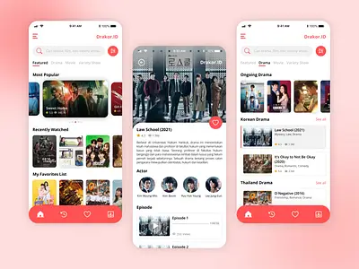 Aplikasi streaming drama Korea populer