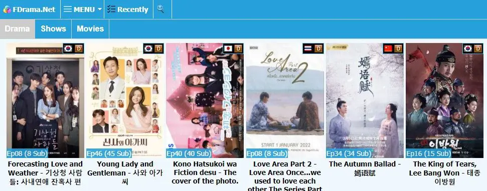 Berbagai platform streaming drama Korea