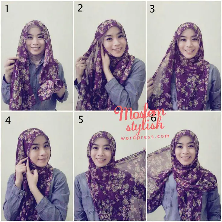 Tutorial hijab untuk pemula