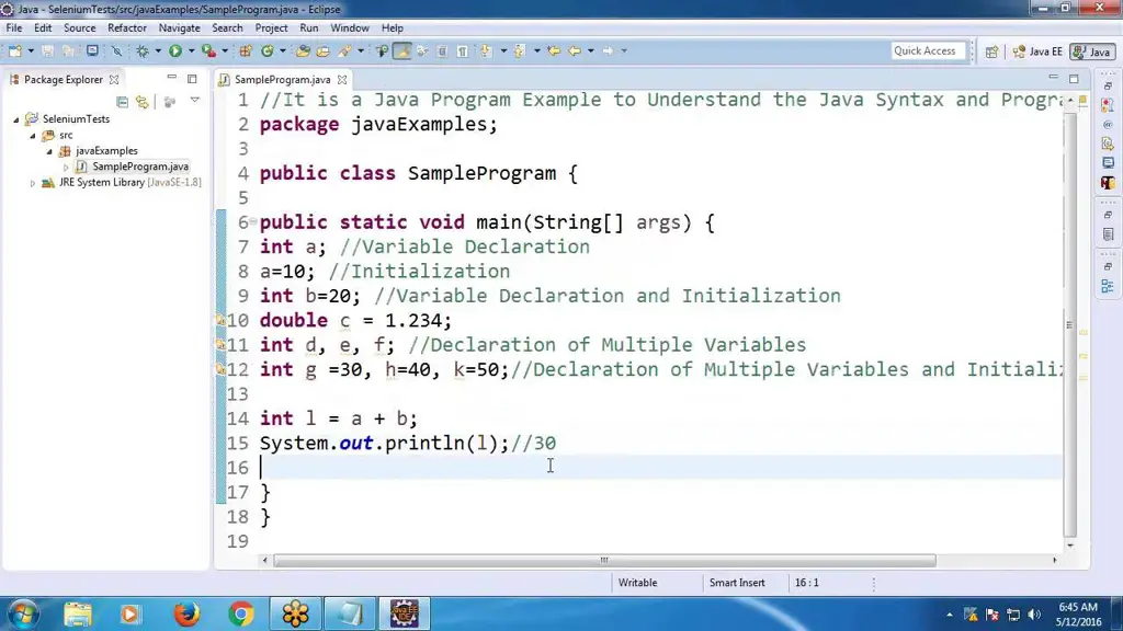 Gambar tutorial pemrograman Java